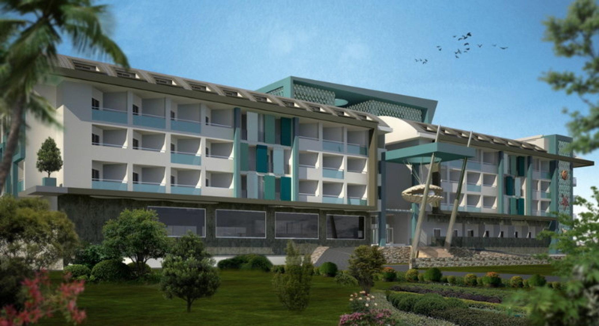 Sea Shell Resort & Spa Side Exterior photo